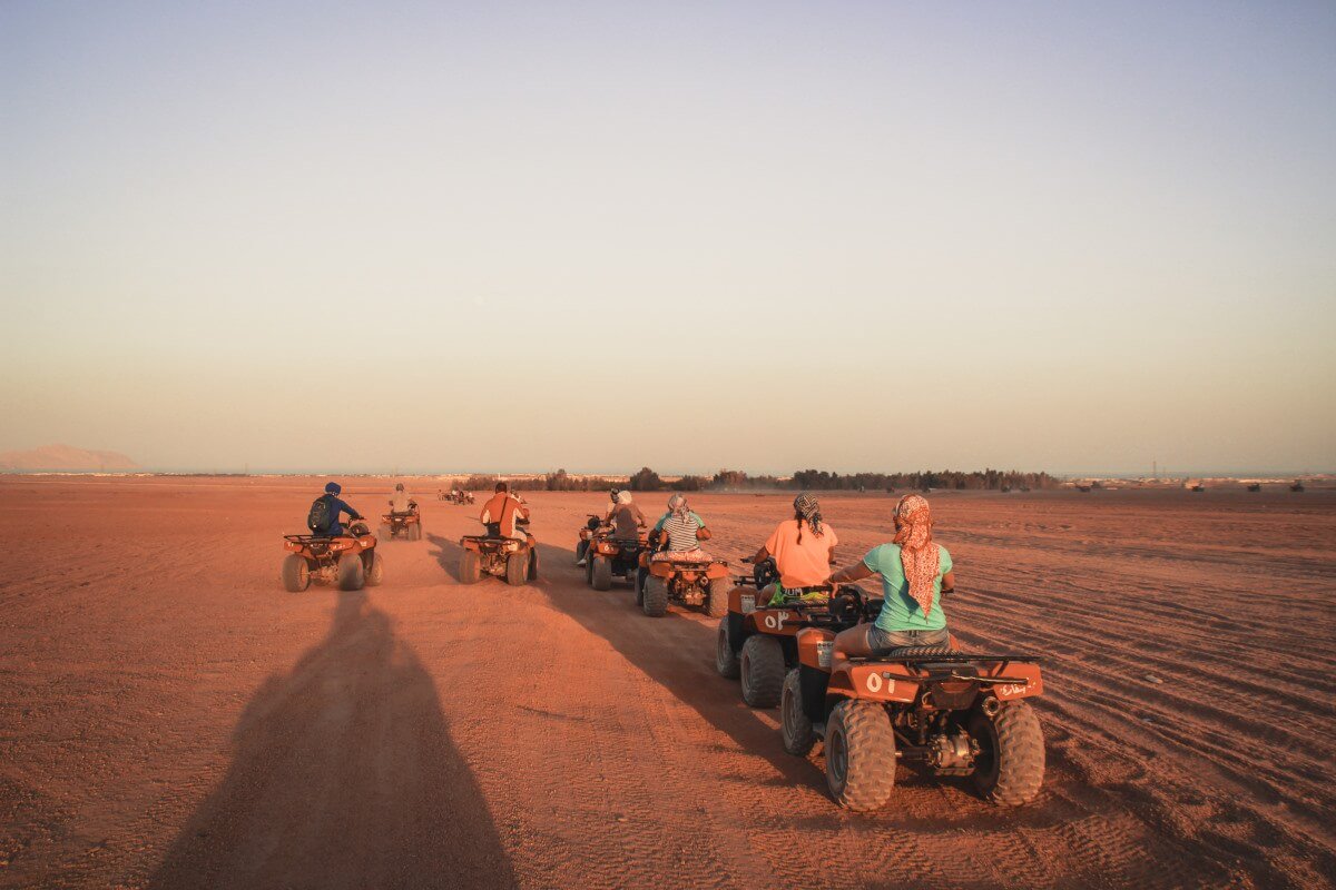 Motorata nel deserto
