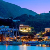 Hotel Gran Paradiso from the sea