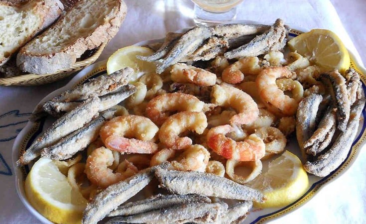 Fried fish festival in Santa Maria di Leuca
