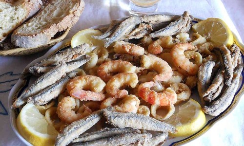 Fried fish festival in Santa Maria di Leuca