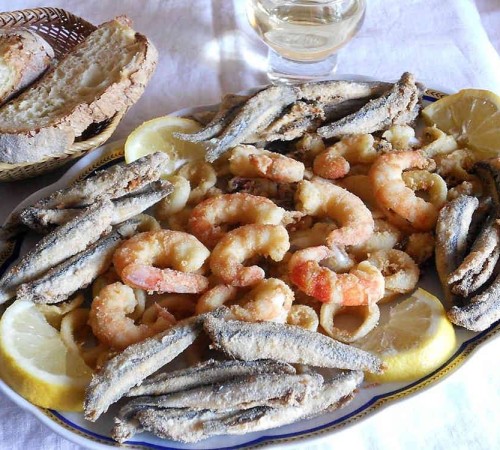 Fried fish festival in Santa Maria di Leuca