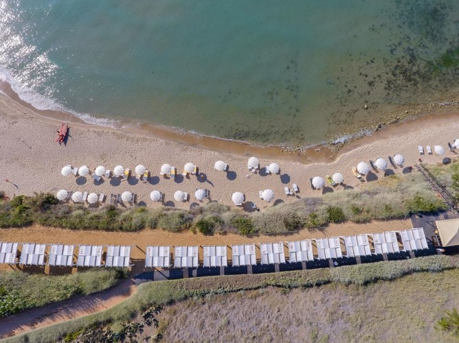Falconara Resort - Beach just steps from the property; beach service included in the stay