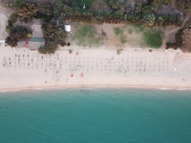 Sayonara Hotel Club Village - Sayonara Club Hotel Village aerial view of the beach