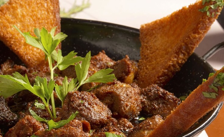 Wild boar with mounts