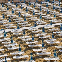Hotel Club Helios beach loungers