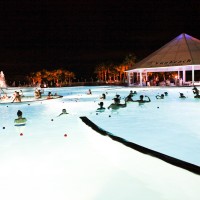 Club Esse cassiodoro pool by night 3