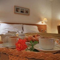 Hotel La Luna breakfast in the room