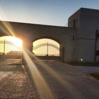 Barone di Mare night entrance
