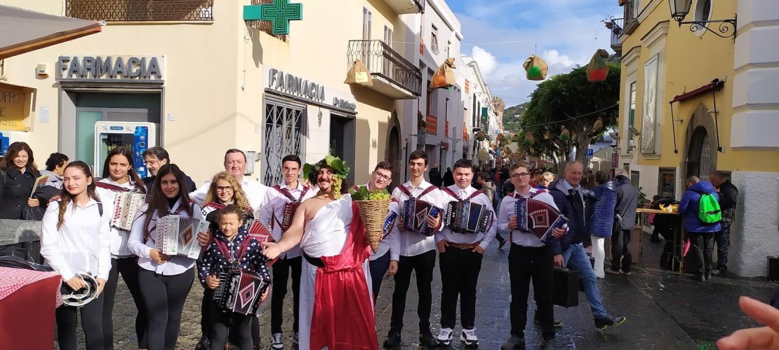 The San Martino festival in November in Ischia
