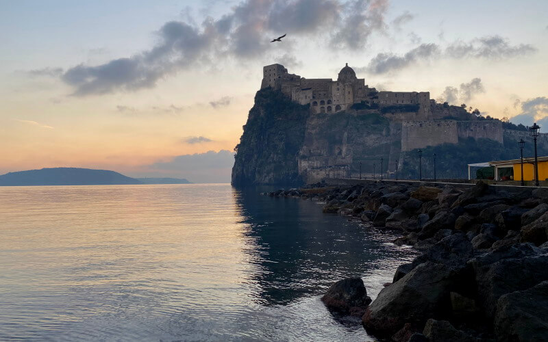 Aragonese Castle in Ischia