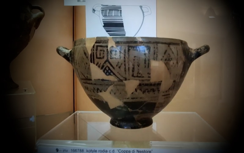 Cup of Nestor in Ischia