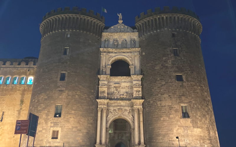 Maschio Angioino Castle in Naples