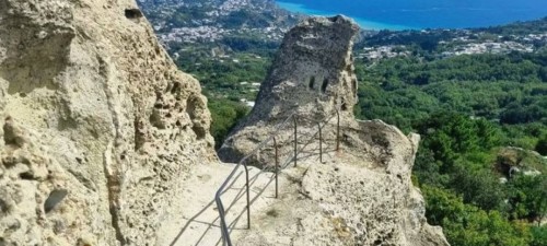 Mount Epomeo in Ischia
