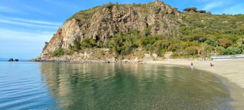 San Montano beach in Ischia