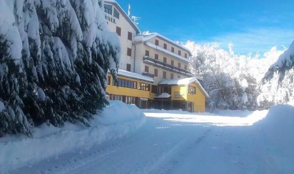 Apulia Hotel Europa Gran Sasso - View of the winter period structure