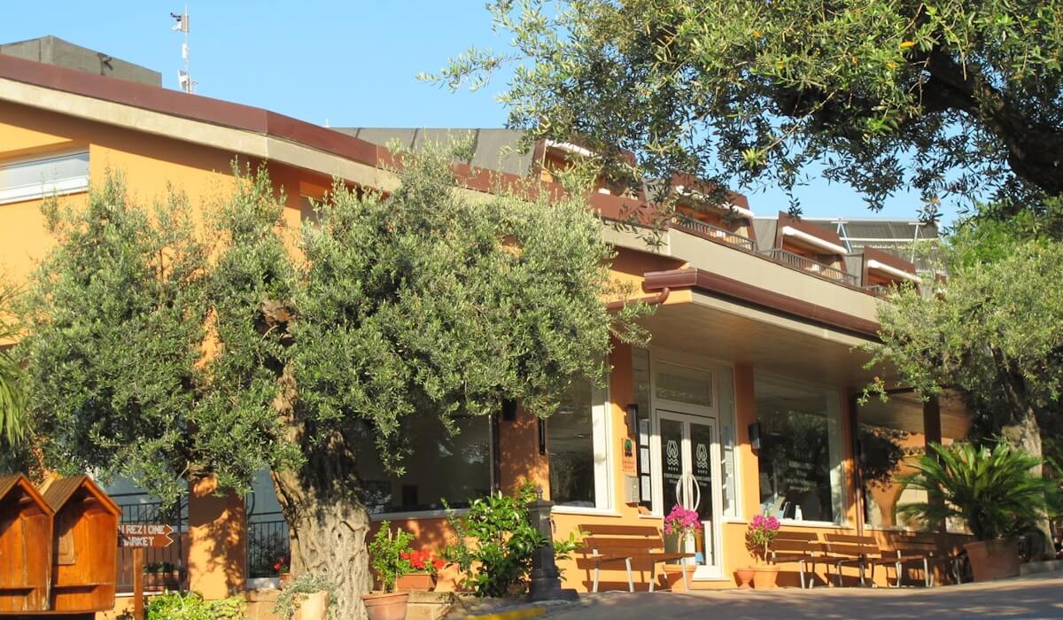 Apulia Hotel Europe Garden Residence - Reception entrance at the main building