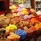 The Grand Bazaar of Istanbul, rich in spice shops, has been ranked number one among the most visited tourist attractions in the world, with 91,250,000 annual visitors