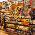 The Grand Bazaar of Istanbul, with its 4,500 shops and 61 covered streets, is visited daily by 250,000 to 400,000 people.
