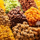 In the Grand Bazaar of Istanbul, you can find any type of dried fruit, a true Turkish specialty