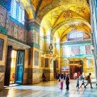 Hagia Sophia Basilica, now Hagia Sophia Mosque.