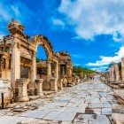 Ancient city of Ephesus in Turkey