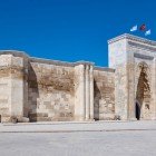 Sultanhani Caravanserai on the Silk Road in Turkey