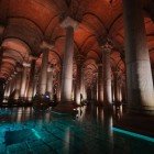 Basilica Cistern of Yerebatan in Istanbul. 2