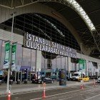Departures entrance of Sabiha Gokcen international airport