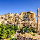 Town of Urgup in Cappadocia, Turkey