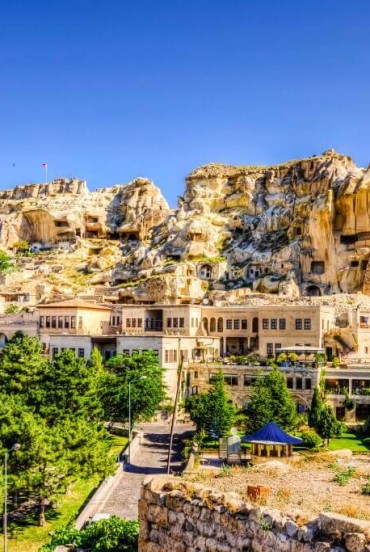 Town of Urgup in Cappadocia, Turkey