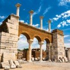 Basilica of St. John in Ephesus in the district of Selcuk, Turkey