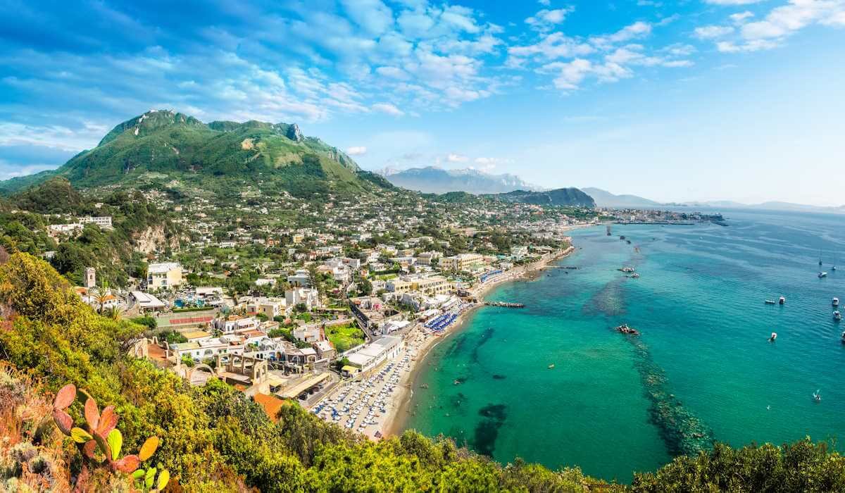 Formula Roulette 4* Hotel - View of  Baia di San Francesco from Belvedere di Zaro