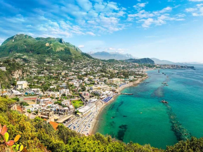 Formula Roulette 4* Hotel - View of  Baia di San Francesco from Belvedere di Zaro