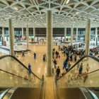 Interiors of Amman International Airport, Jordan