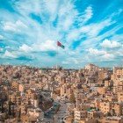 Panoramic view of the city of Amman in Jordan.