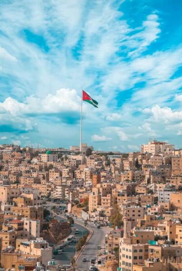 Panoramic view of Amman city