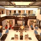 Details of the lobby of Hotel Mena Tyche 4-star in Amman, Jordan