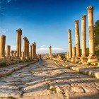 Archaeological site of Jerash in Jordan.