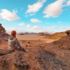 Wadi Rum Desert rock formations