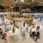 Duty-free shop at Queen Alia International Airport in Amman, Jordan