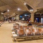 Waiting lounges at the Amman International Airport in Jordan