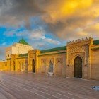 View of Mohammed V Square and Mausoleum in Rabat