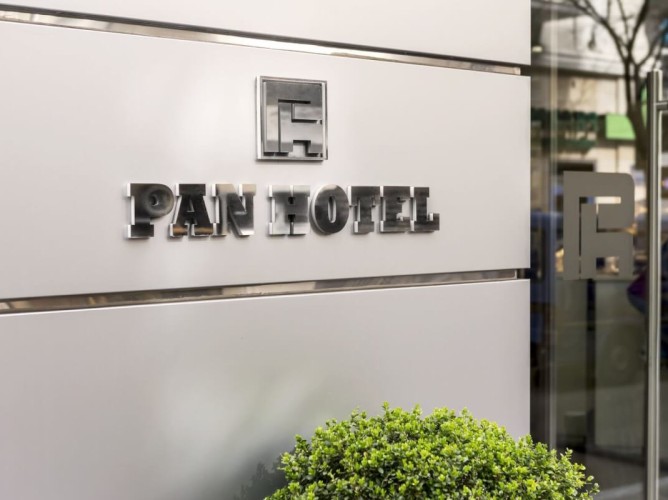 Pan Hotel - Pan Hotel Athens entrance