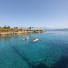 Pabuç Burnu, also known as Pabuc Bay, is located about 10 km from Bodrum. It’s an incredible, peaceful spot sheltered from wind and waves, ideal for a relaxing swim or some snorkeling