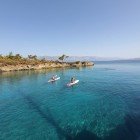 Pabuç Burnu, also known as Pabuc Bay, is located about 10 km from Bodrum. It’s an incredible, peaceful spot sheltered from wind and waves, ideal for a relaxing swim or some snorkeling