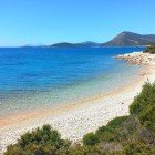 Dangir Bay in the Muğla province on the Aegean Sea in Turkey.