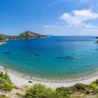 Mazi Bay is located in the Bodrum Peninsula, Muğla Province, in the Aegean Sea, Turkey.