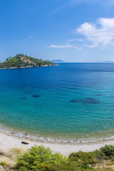 Mazi Bay is located in the Bodrum Peninsula, Muğla Province, in the Aegean Sea, Turkey.