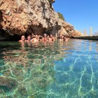 The mineral springs of Karaada, 6 km from Bodrum, are known for their 35°C thermal waters and healing mud, ideal for relaxation and wellness.