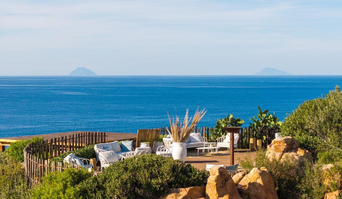 Mangia's Pollina Resort - panoramic terrace